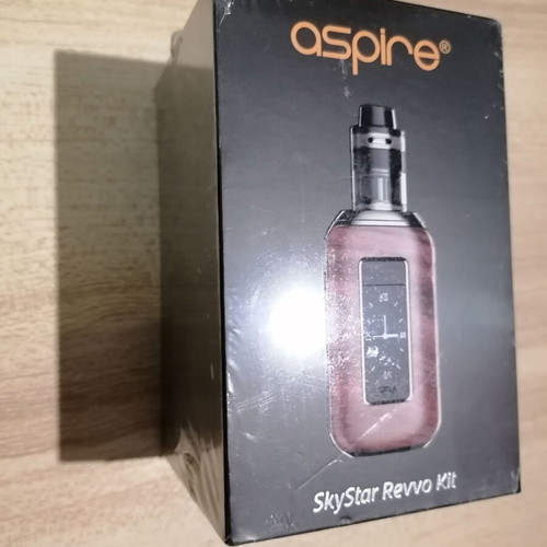 Aspire SkyStar Revvo Box Mod Kit 2ml ξύλινο κόκκο καινούργιο