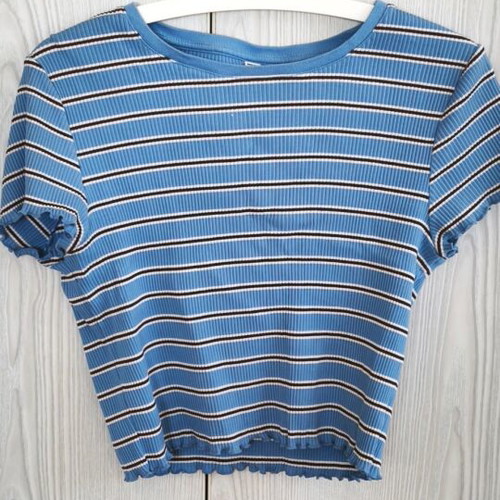 Uniqlo women's blouse like new, blue