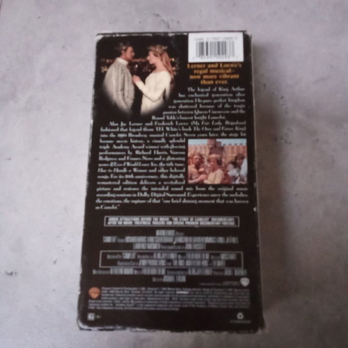 Camelot VHS tape used, double, 1990s edition