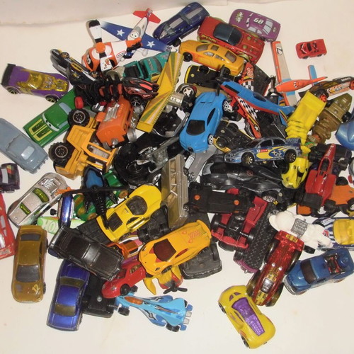 Pack of 71 Toy Cars and Vehicles including Hot Wheels, Majorette, Matchbox, Micro Machines