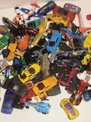 Pack of 71 Toy Cars and Vehicles including Hot Wheels, Majorette, Matchbox, Micro Machines