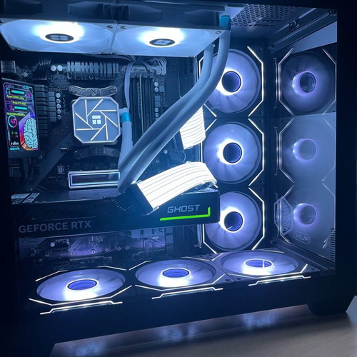 Abox PC Ryzen 5 5500 with RTX 5060 and Thermalright Aqua Elite 240 v3 AIO cooler like new