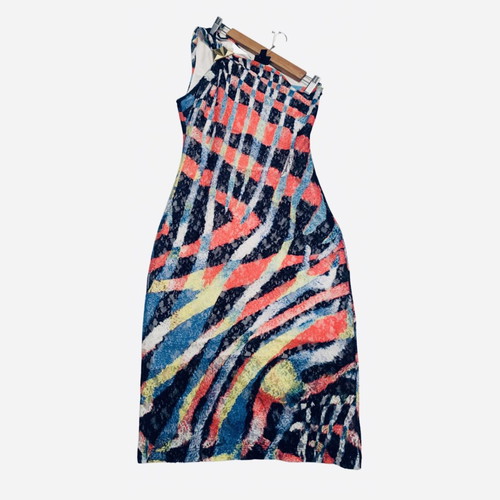 Roberto Cavalli Mini Dress Medium New, Multicolor