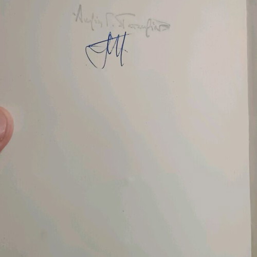 Collectible book Andrea Papandreou The Freedom of Man new with autograph