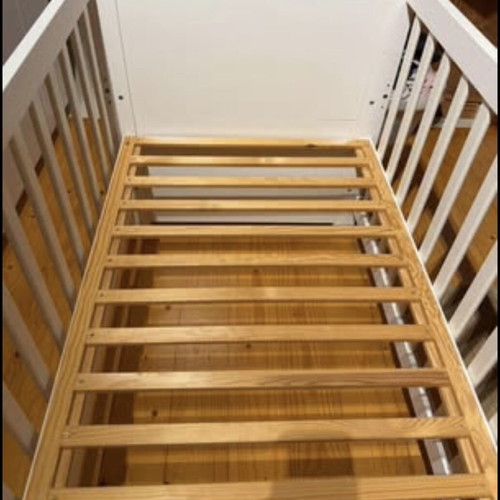 Bebejou Convertible Baby Cot Like New for Children Up to 6 Years