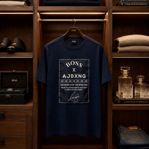 Boss x AJBXNG Signature Collaboration T-shirt Size XL