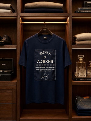 Boss x AJBXNG Signature Collaboration T-shirt Size XL