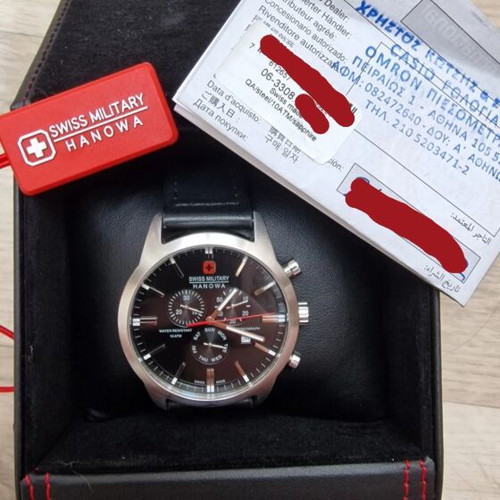 Hanowa Swiss Military men's watch battery needs replacing