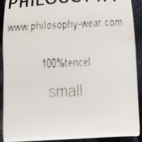 Philosophy shorts new, eco material, size S 36 8, black