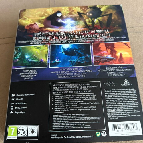 Ori and the Will of the Wisps Collectors Edition Xbox One like new