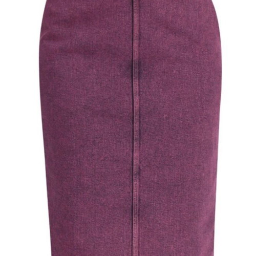 No 21 designer denim fuchsia skirt new