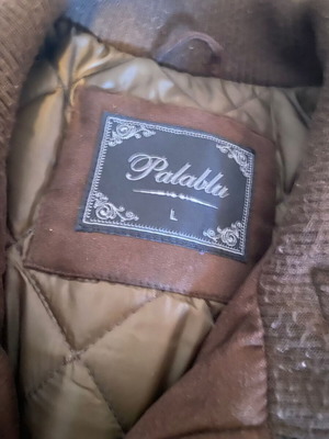 Brown jacket used, size L