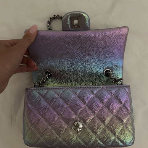 A.P.C. leather shoulder bag like new, pink