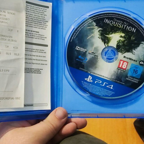 Dragon Age Inquisition PS4 like new