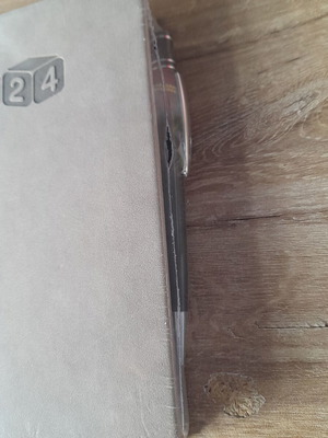 2024 diary new with pen for notebook