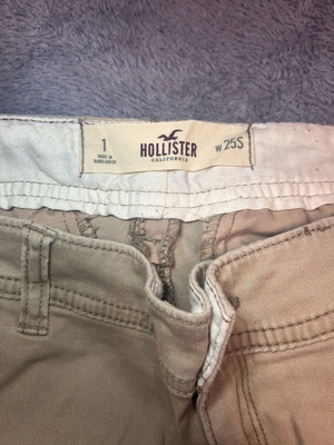 Παντελόνι Hollister μπεζ W25 μεταχειρισμένο