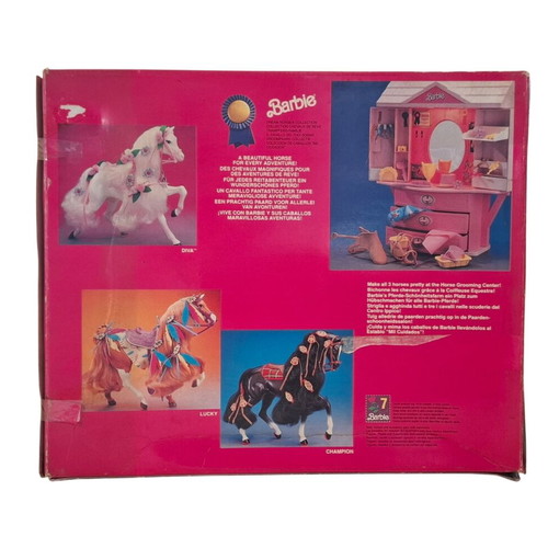 Vintage Mattel Barbie Champion Horse used, 90s collectible