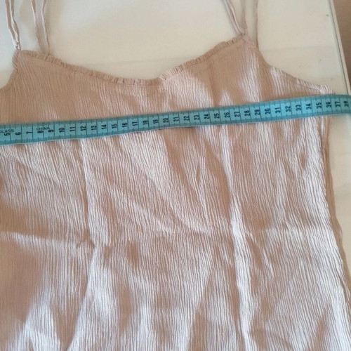 MNG silk top Mango new, beige, size M