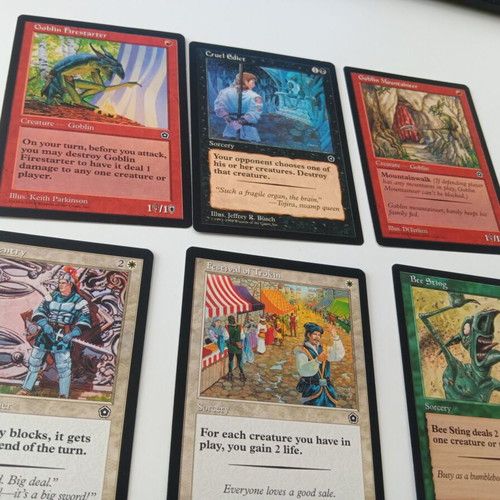 Magic: The Gathering Portal Second Age 1998 vintage deck collection, like new