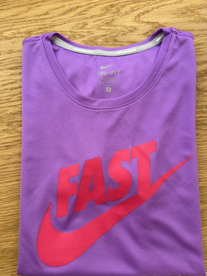 Nike Dri-Fit αθλητική μπλούζα καινούργια, μωβ, μέγεθος S