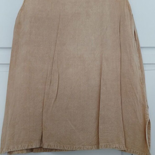 Eif sleeveless top beige embroidered size M like new