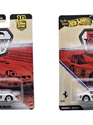 Hot Wheels 2026 Car Culture Vintage Racing Ferrari 250 GTO, pack of 2, new