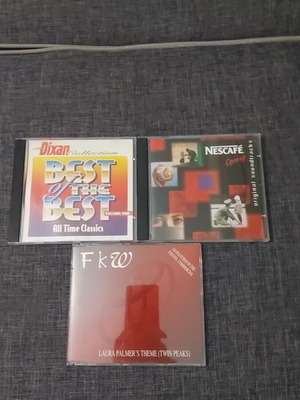 Lot of 3 vintage advertising CDs used