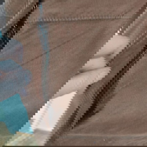 Marc O'Polo Cognac Cotton Dress XS/S New