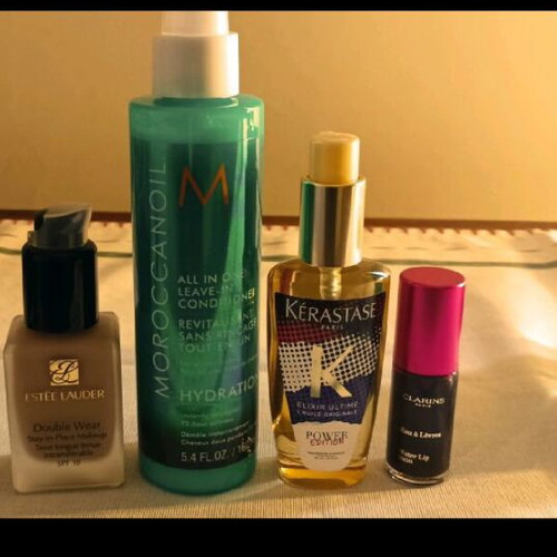 Clinique, Moroccanoil, Kerastase and Estée Lauder products like new