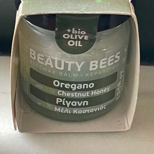 Melira beeswax balm oregano 40ml new with bio chestnut honey and olive oil