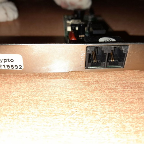Crypto network card used