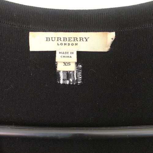 Burberry women's cardigan used, black, size S