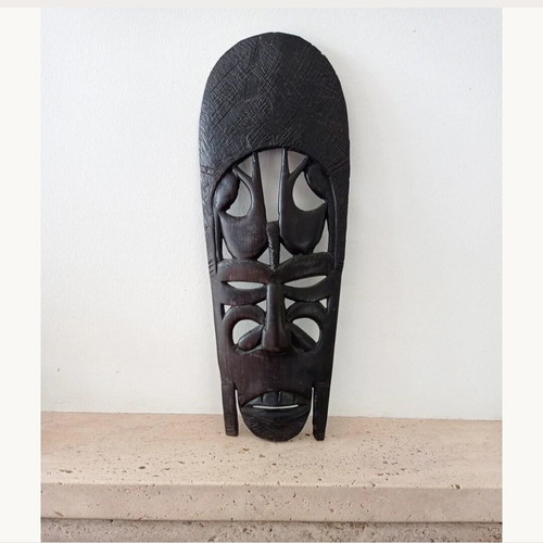 Vintage handmade African mask like new