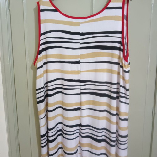 Alexakis sleeveless blouse 4XL/5XL, viscose, modern