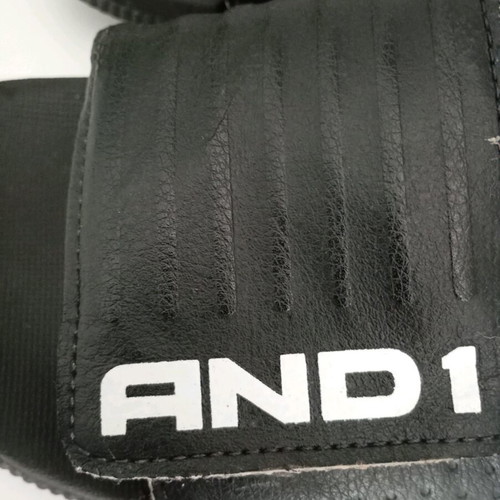AND1 slippers like new, size 44, black