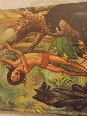 Mowgli Children's Book like new, Greek translation by Evangelos Grammenos