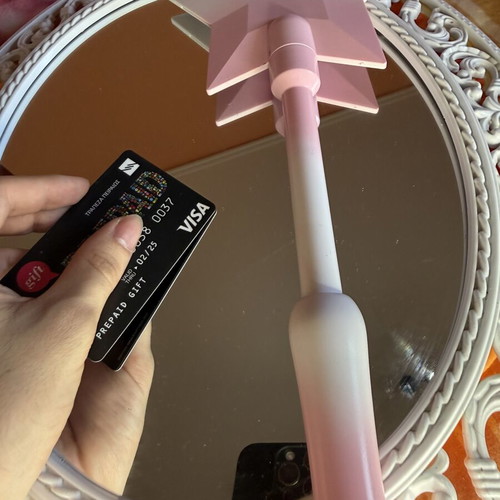 Pink Star Wand decorative accessory, like new