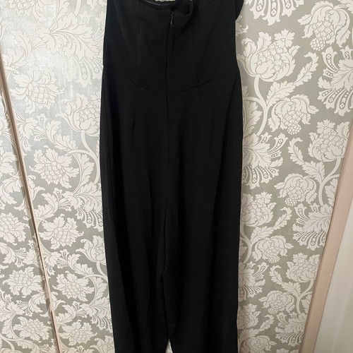Strapless one-piece jumpsuit like new, black, size XL