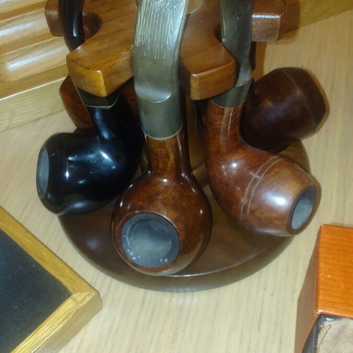 Pipe collection like new, handmade authentic pipes and accessories