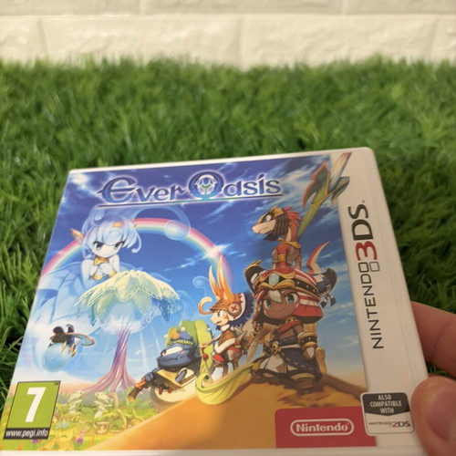 Ever Oasis Nintendo 3DS game used, complete with manuals