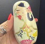 Kimmidoll Babushka collectible set of 2 figurines