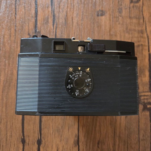 Lomo Smena Symbol camera with leather case used