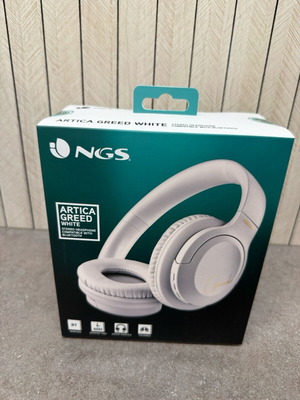 Wireless Over-Ear Headphones new, Bluetooth 5.1, white