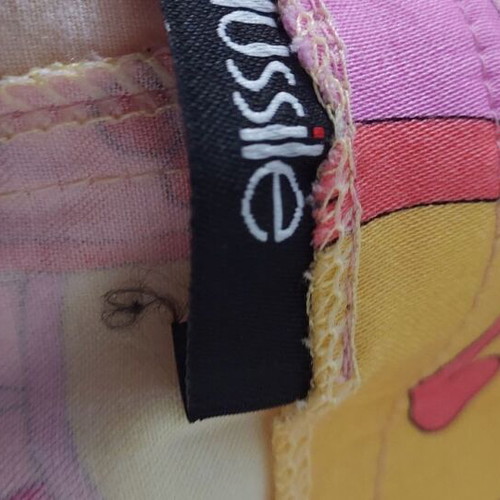 Lussile Bustier Strapless Like New Yellow Pink