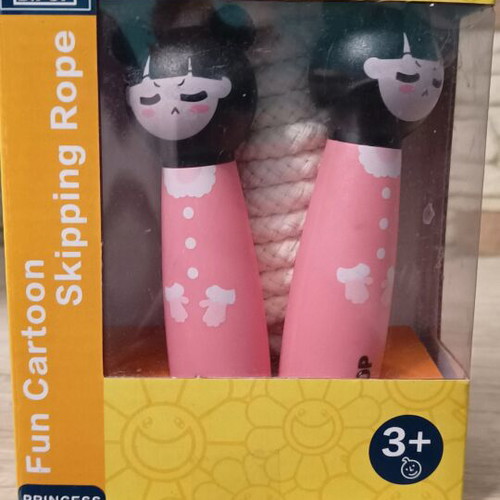 Skipping rope new with nice decoration on handle