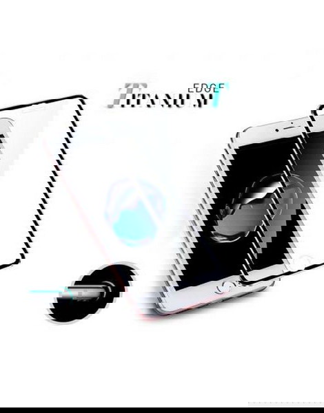 Powertech TGC-0095 Tempered Glass 3D Full Face για iPhone 6, titanium, Black