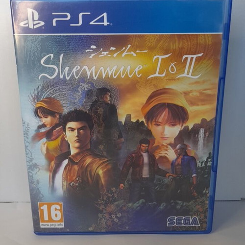 Shenmue I & II PS4 like new, English edition