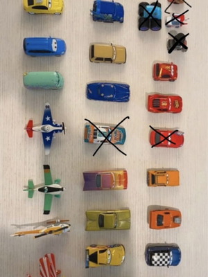 Cars Disney Pixar used toy cars
