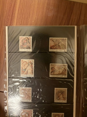 Cyprus 1989 Definitives Mosaic Specimen Stamp Set
