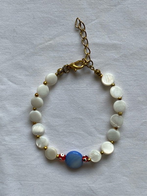 Bracelet with red eyes used